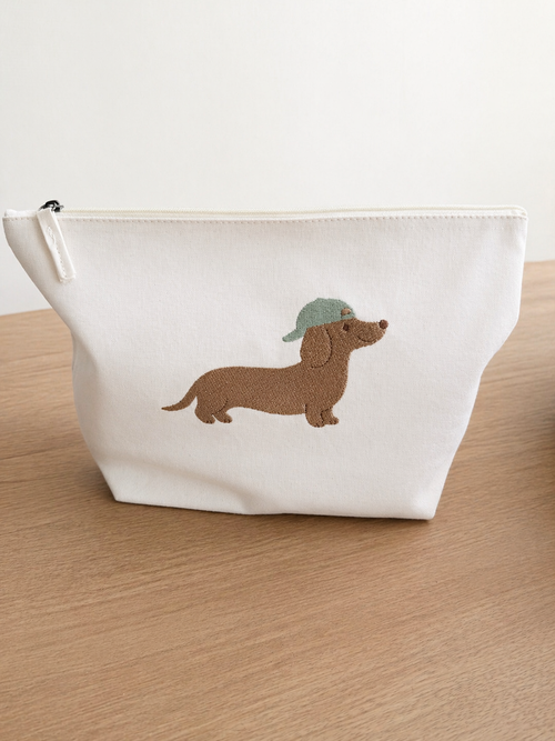 Canvas Toilettas – Teckel Collectie