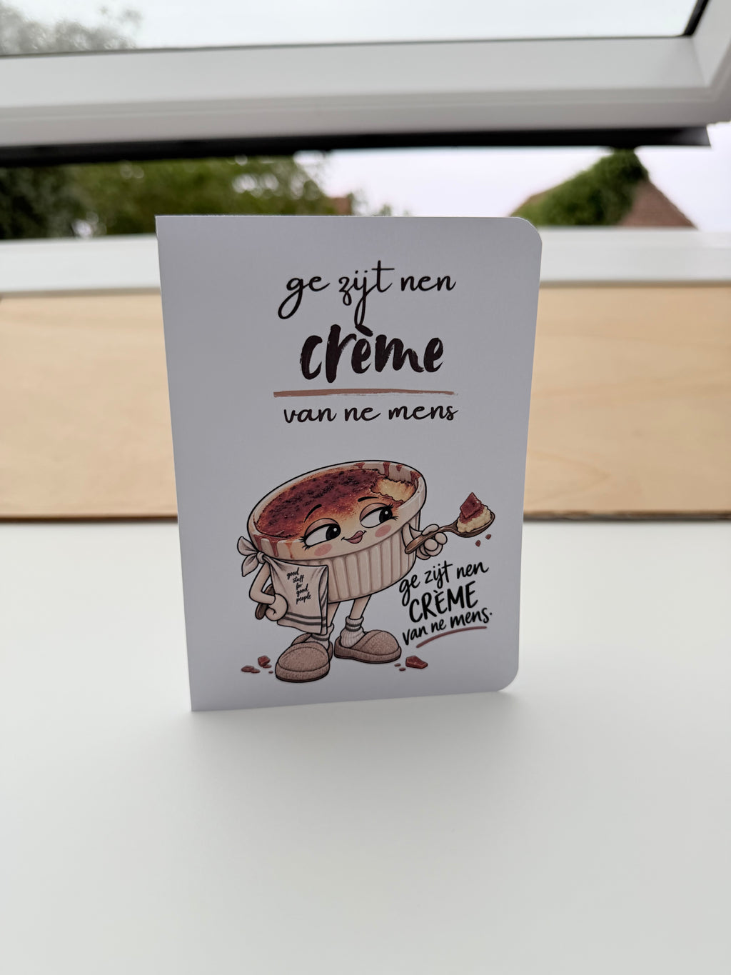 Wenskaarten met nen hoek af