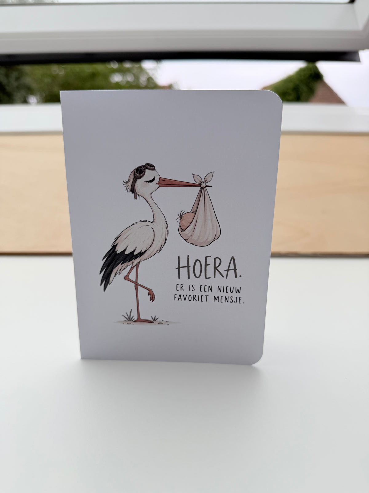 Wenskaarten met nen hoek af