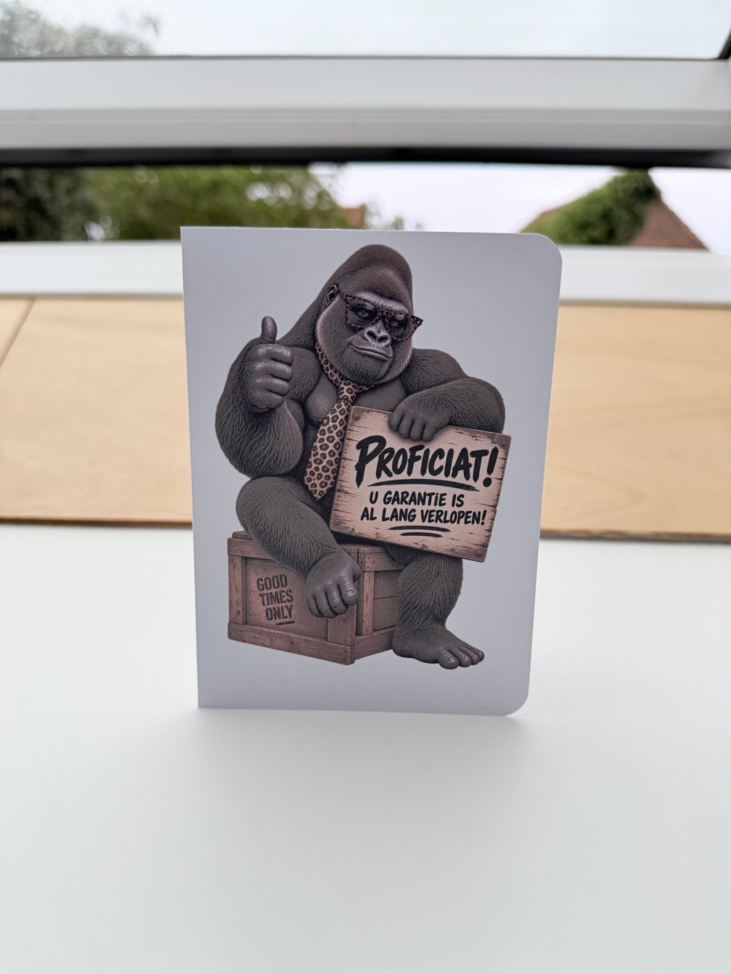 Wenskaarten met nen hoek af