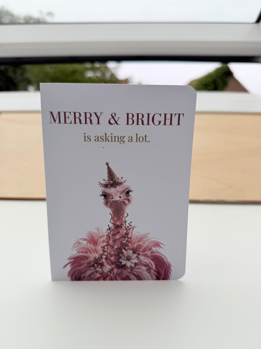 Originele kerstkaarten met nen hoek af