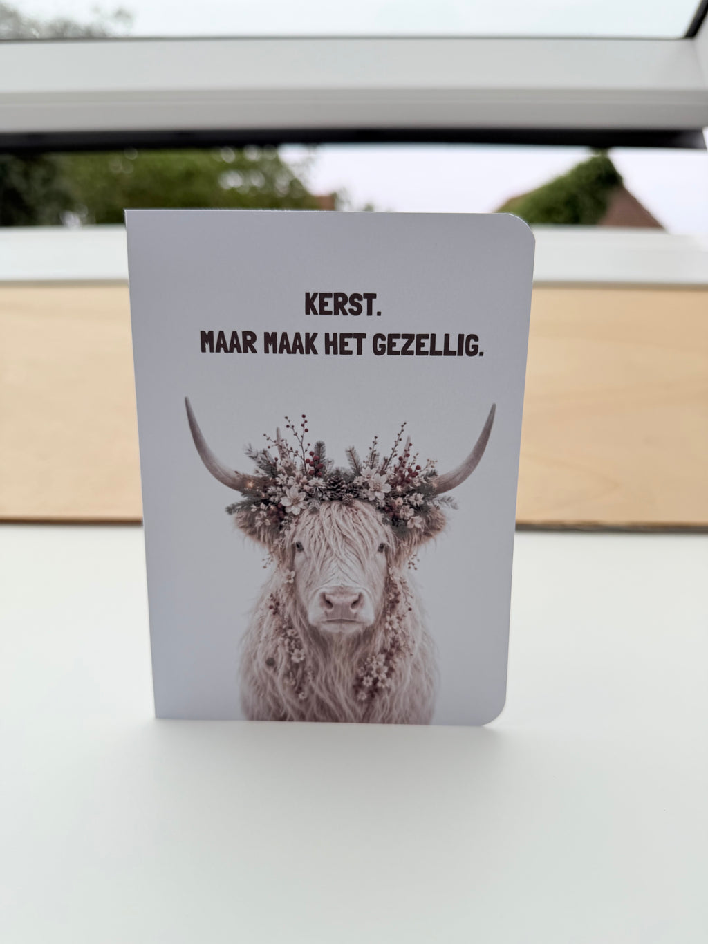 Originele kerstkaarten met nen hoek af