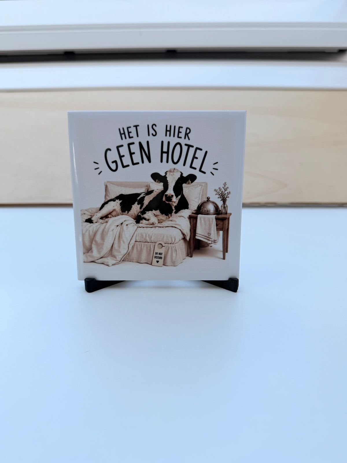 “Het is hier geen hotel”-set