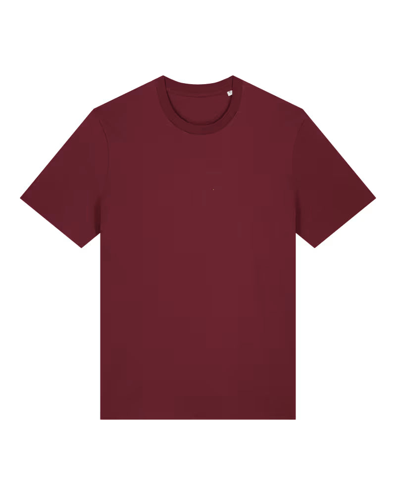 Geborduurde T shirt met lijntekening